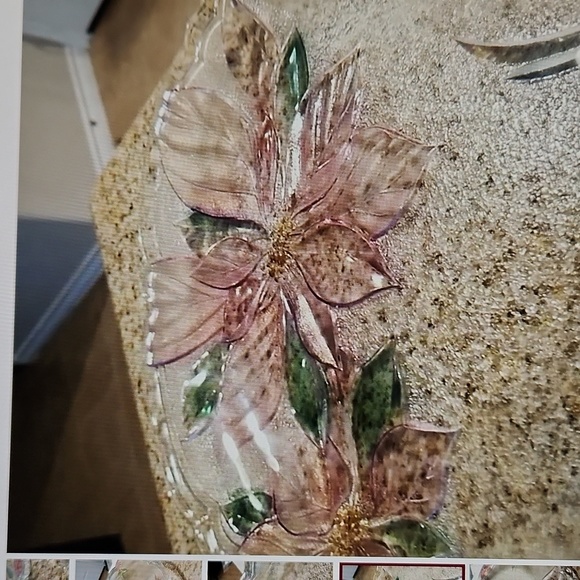 Large Savoirr Vivre holiday platter - Picture 3 of 4